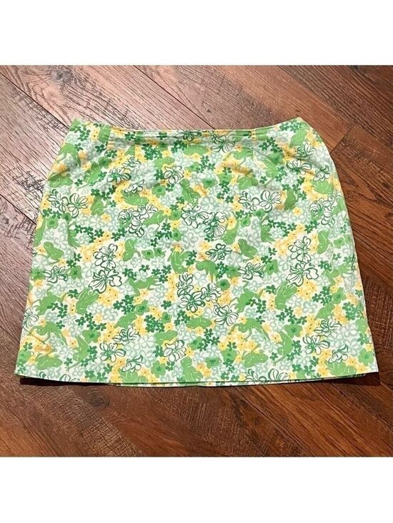 Lilly Pulitzer Dresses & Skirts - LILLY PULITZER Shy Frogs pattern skirt. Size 11